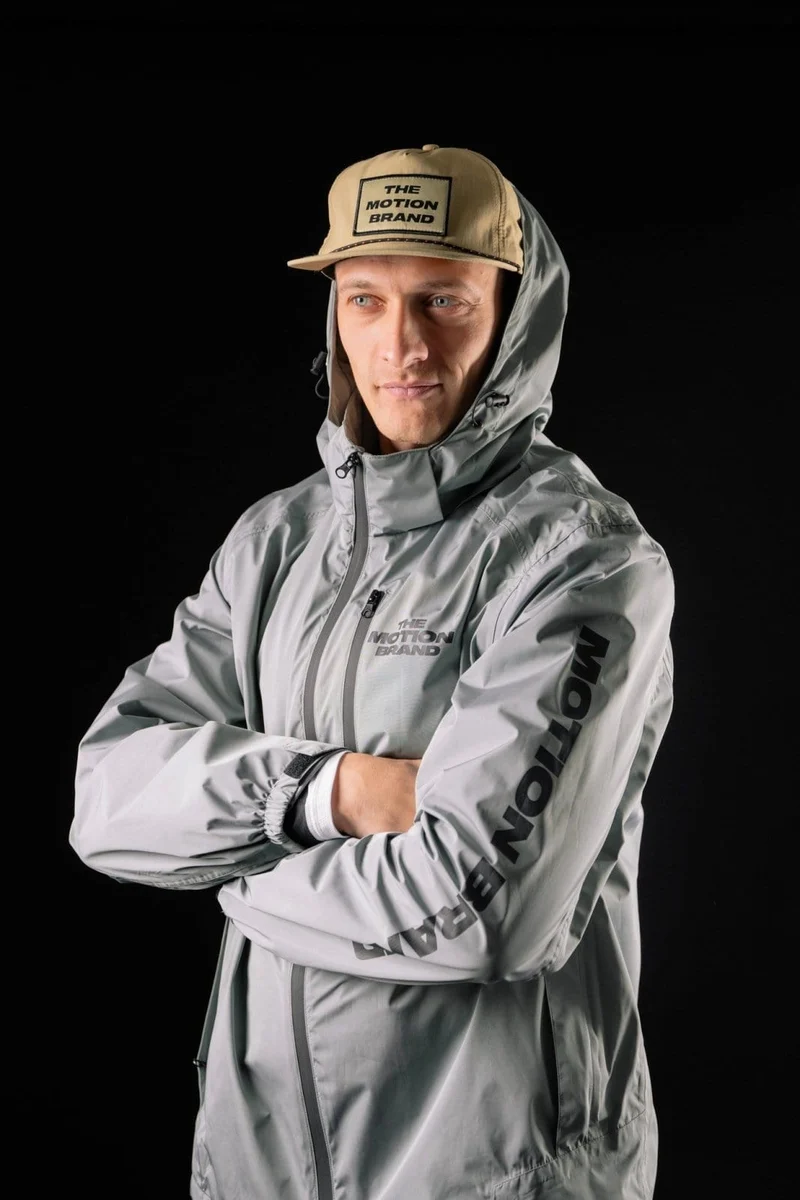 Grey Motion Trail Jacket Regenjacke (Grau)