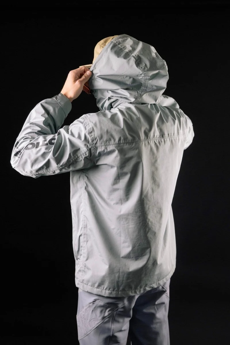 Grey Motion Trail Jacket Regenjacke (Grau)