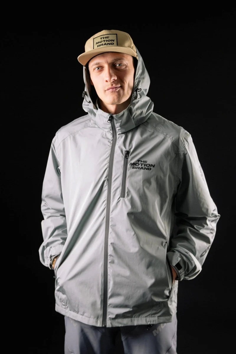 Grey Motion Trail Jacket Regenjacke (Grau)