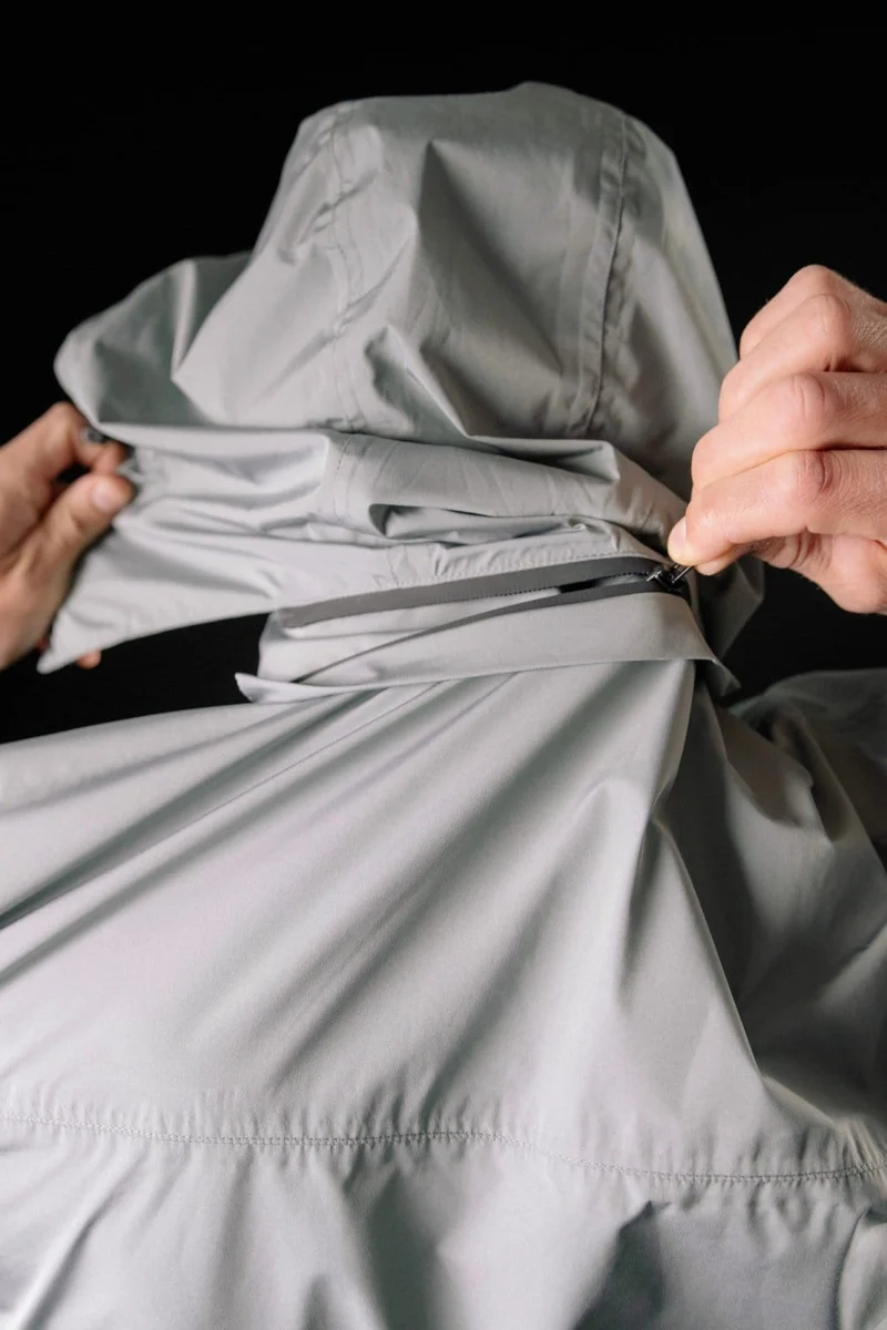 Grey Motion Trail Jacket Regenjacke (Grau)