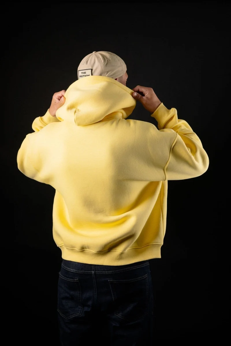Yellow motion Hoodie