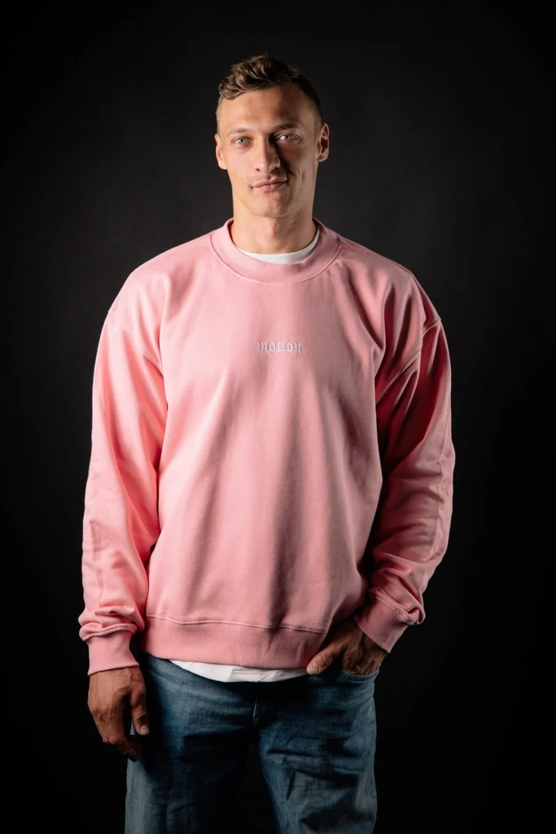 Lilac Motion Crewneck