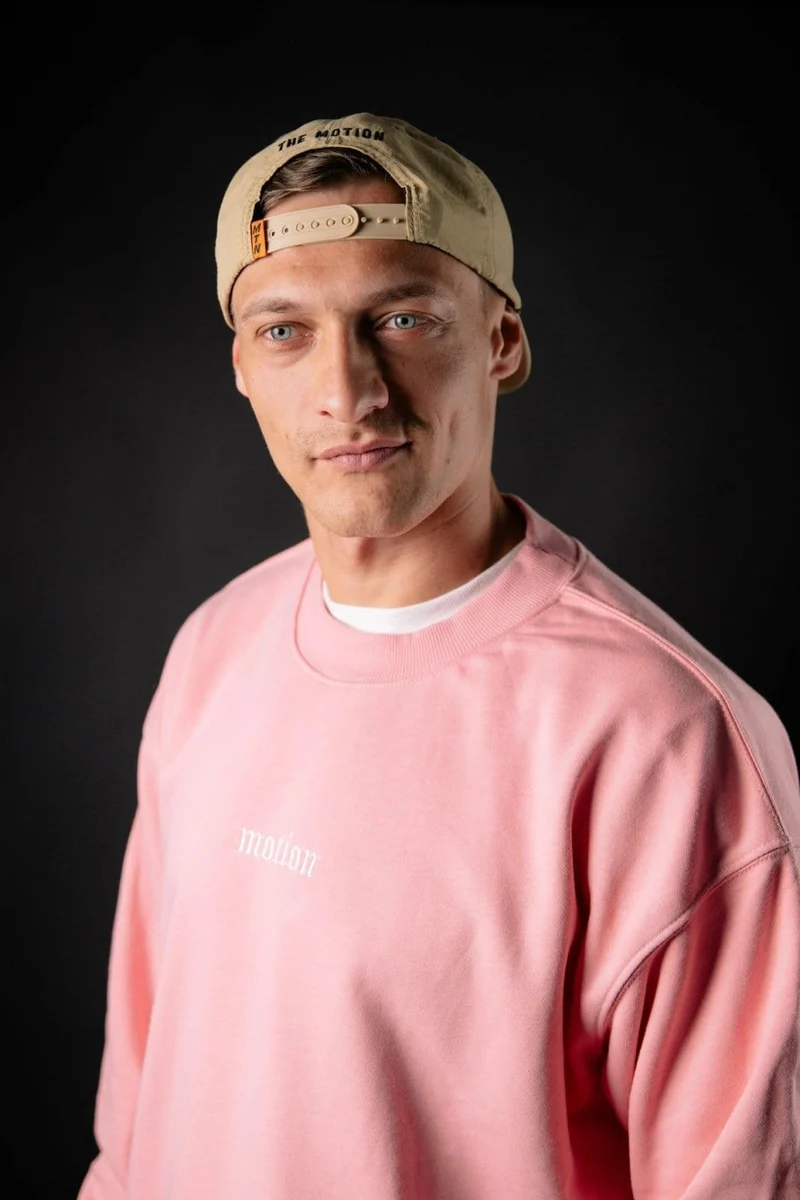 Lilac Motion Crewneck