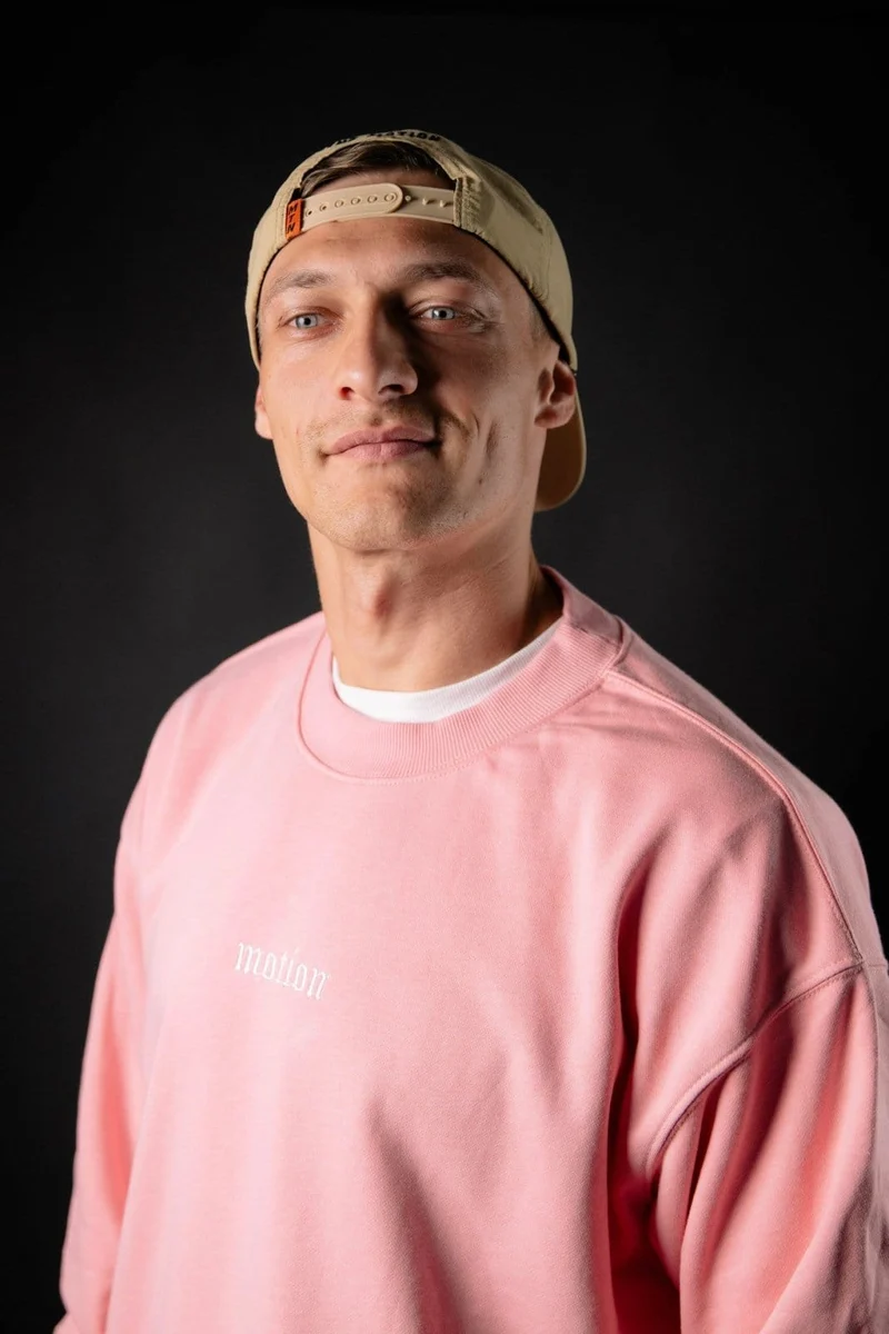Lilac Motion Crewneck