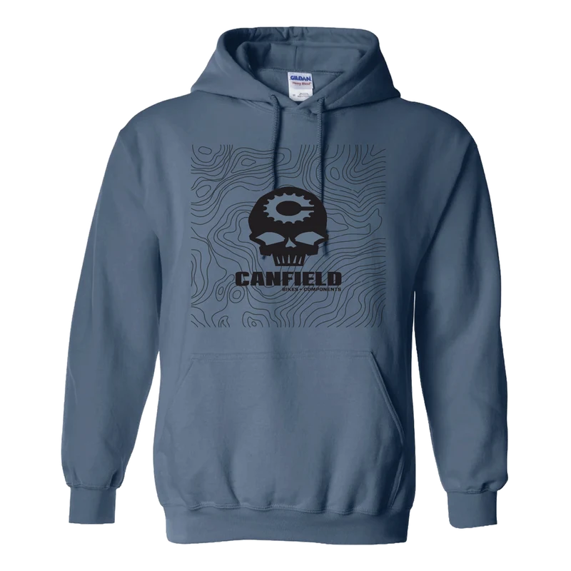Canfield Bikes Skully Topo Hoodie