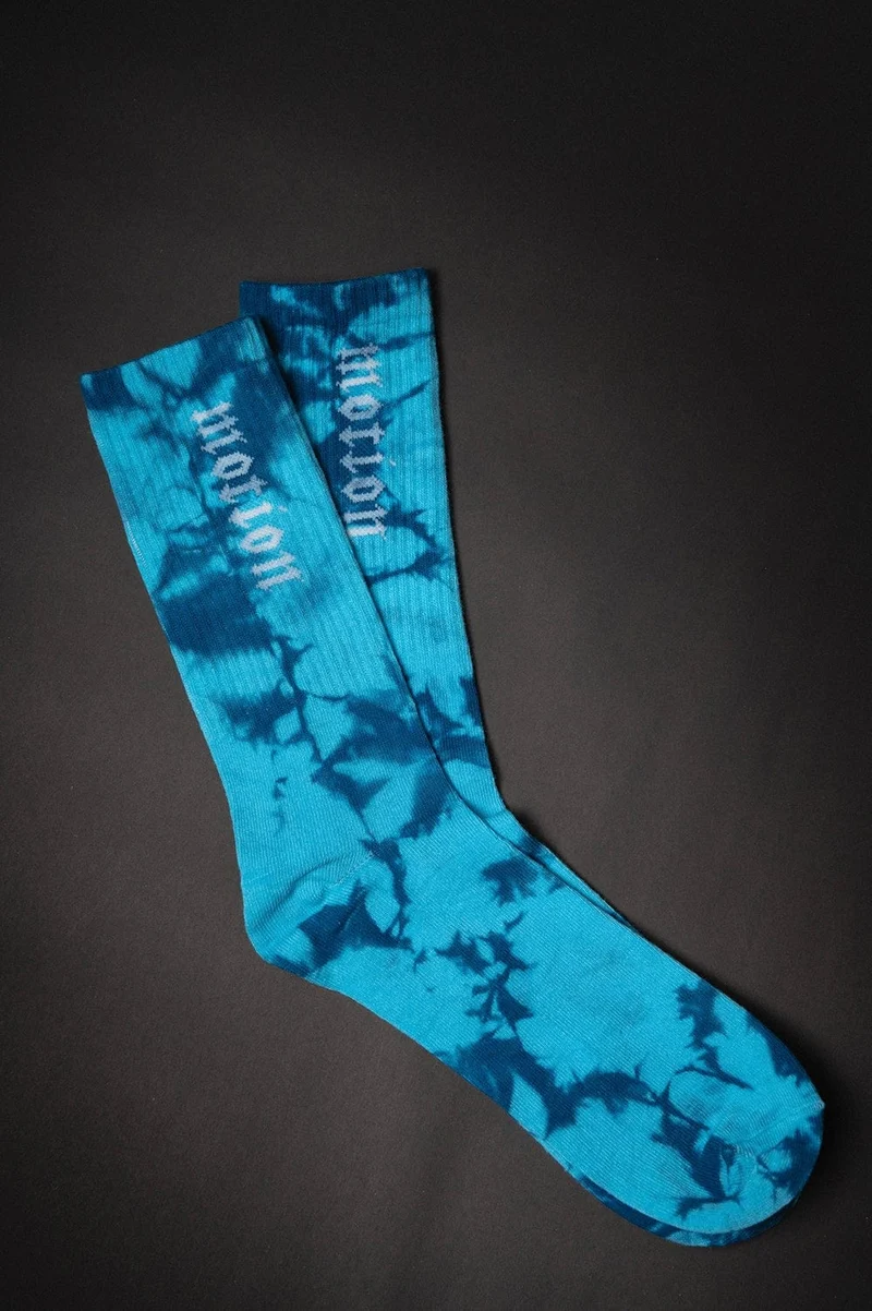 Sky Blue Batik MTN Socken