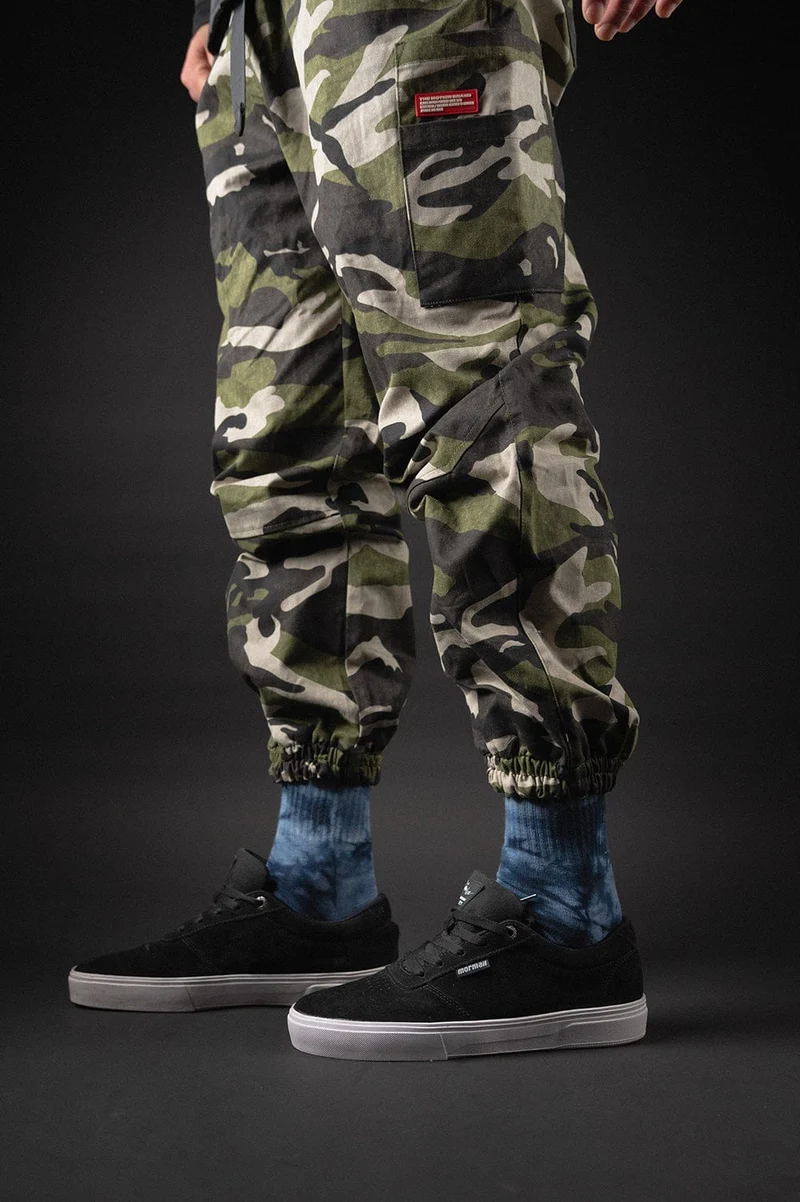 Dark Blue Batik MTN Socken