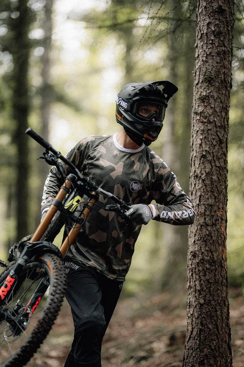 Forrest Camo Motion MTB Jersey langarm