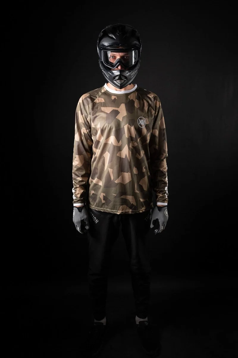 Forrest Camo Motion MTB Jersey langarm