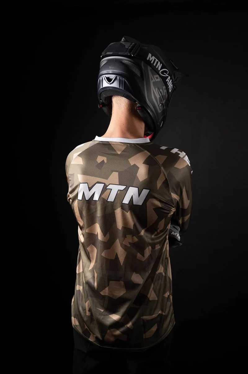 Forrest Camo Motion MTB Jersey langarm