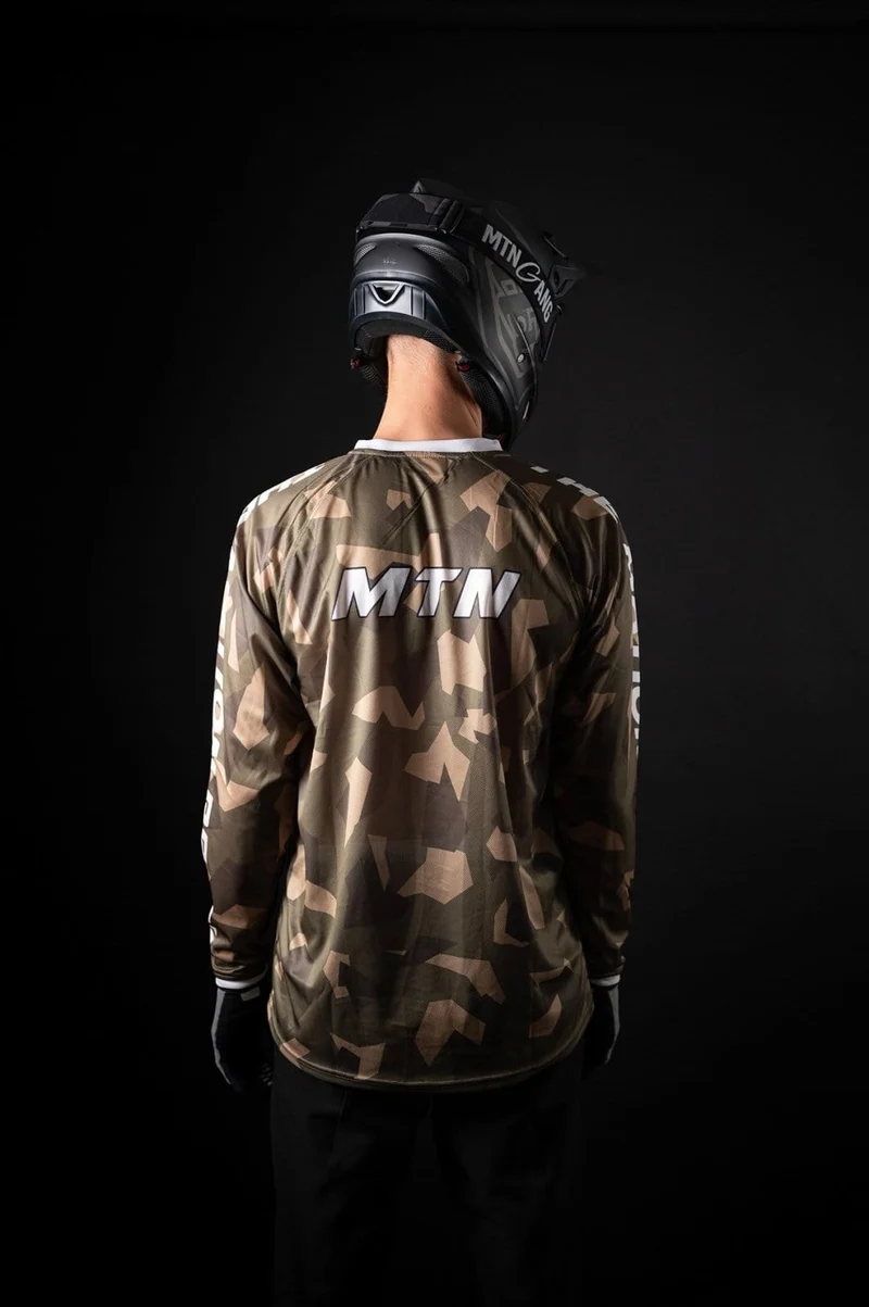 Forrest Camo Motion MTB Jersey langarm