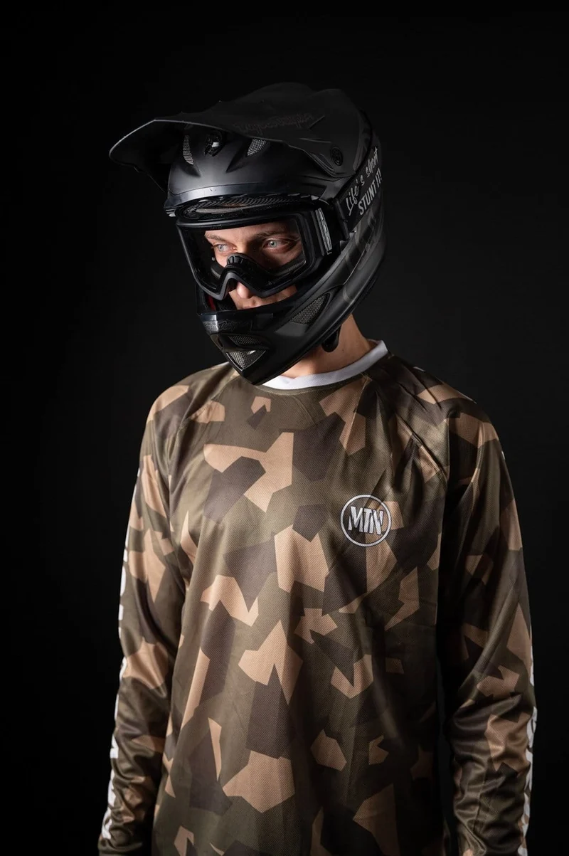Forrest Camo Motion MTB Jersey langarm