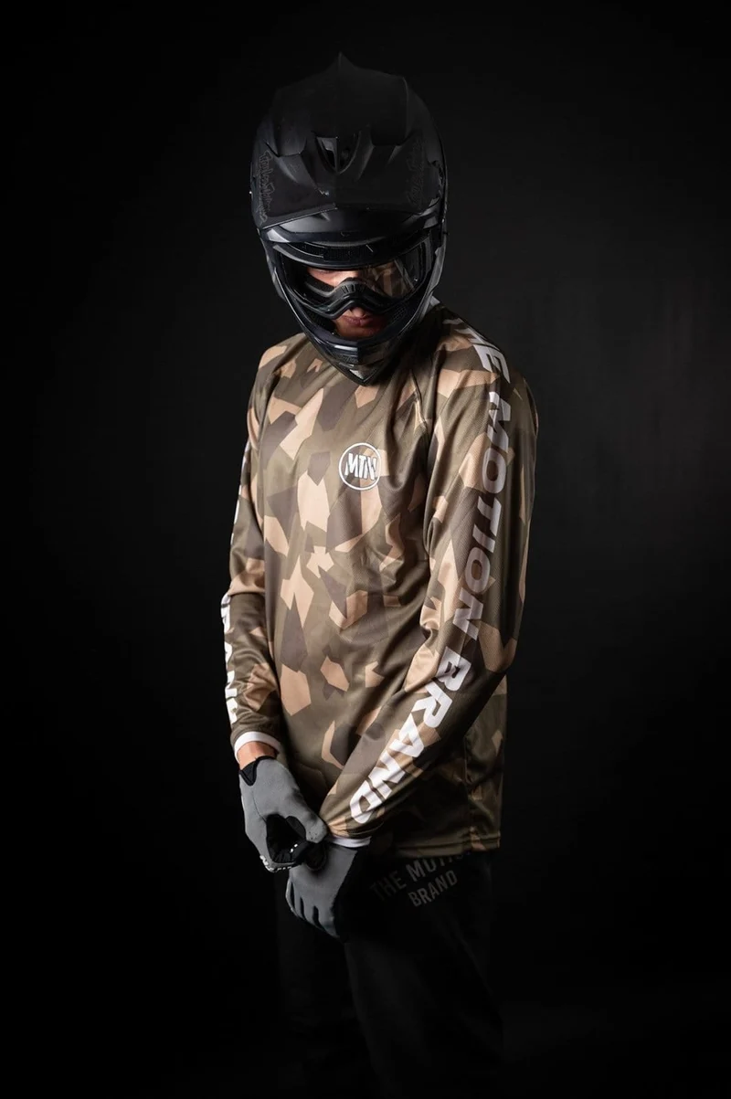 Forrest Camo Motion MTB Jersey langarm