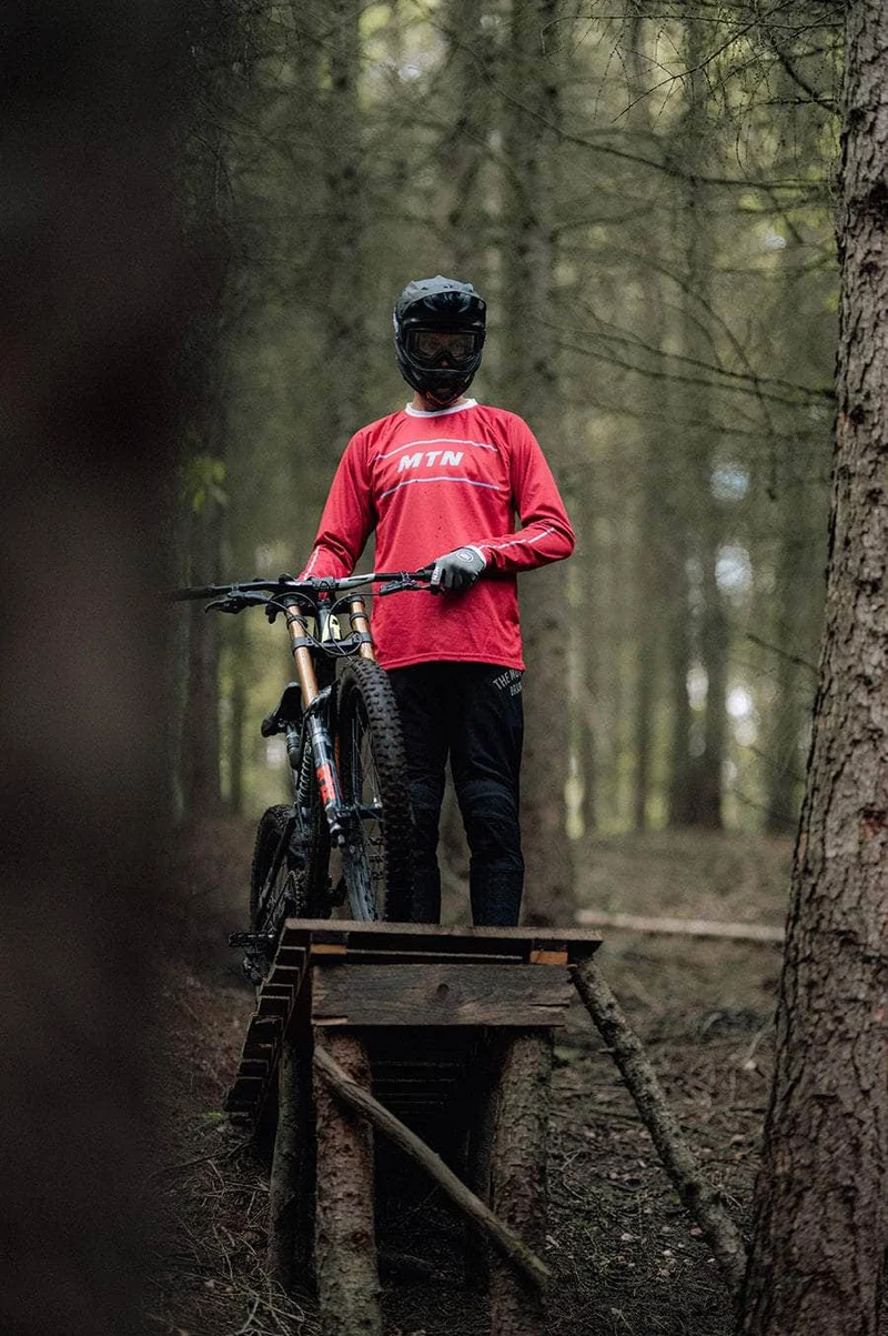 Red Velvet MTB Jersey langarm