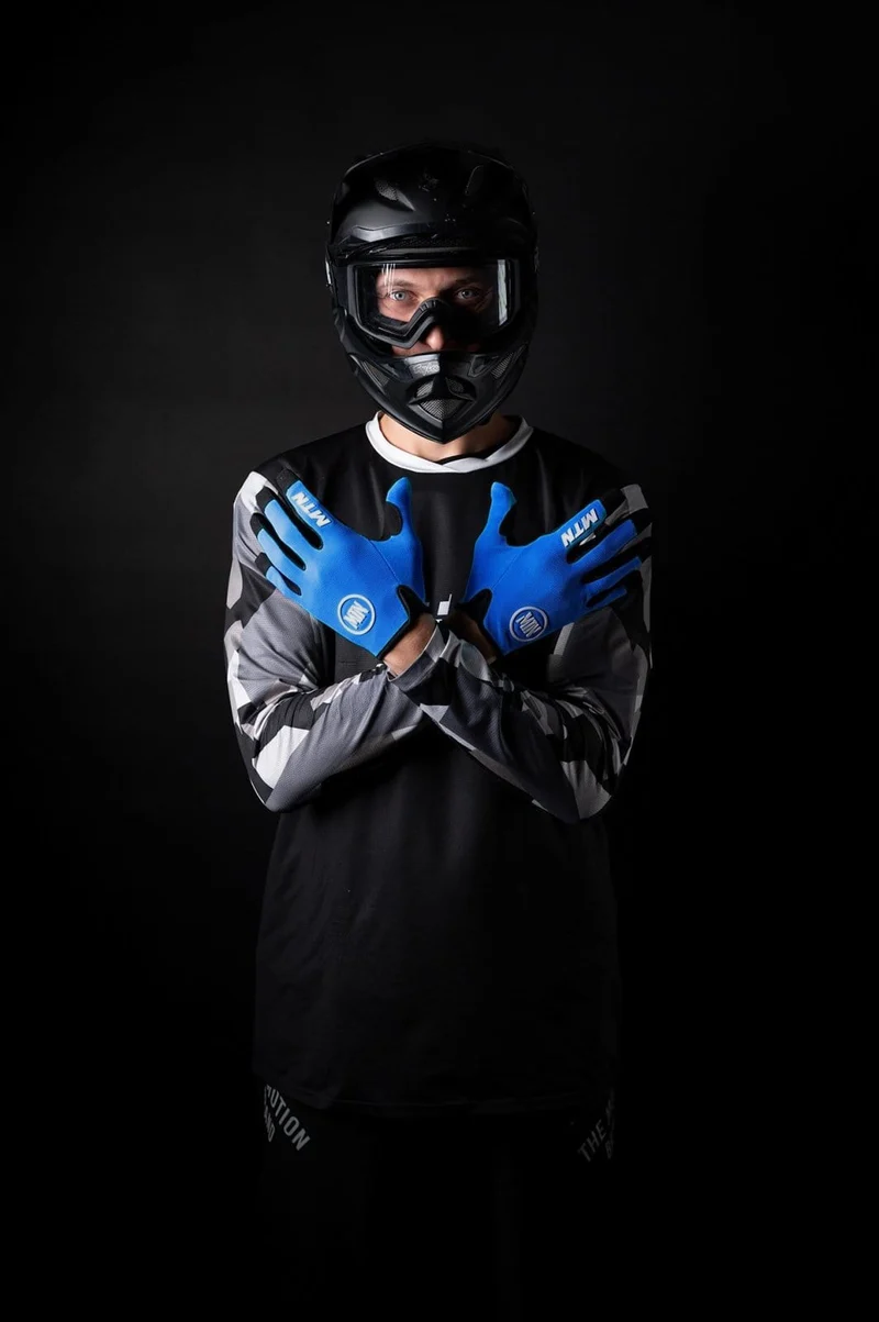 Blue MTB Handschuhe MTN