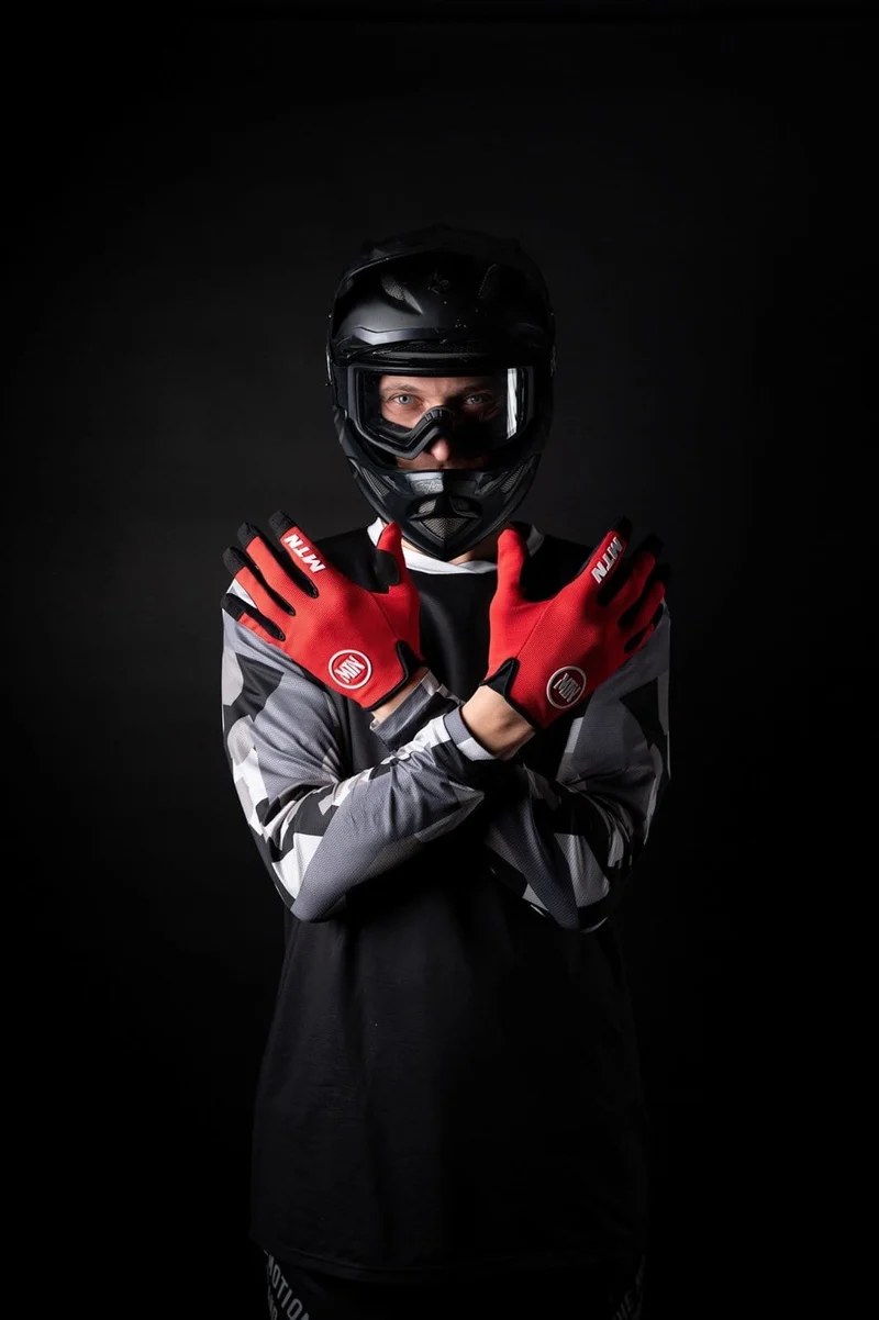 Red MTB Handschuhe MTN