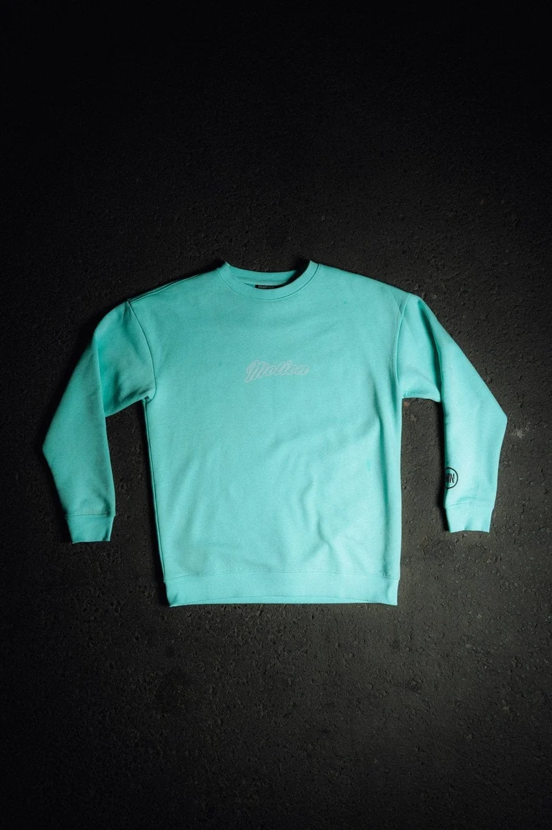 Mint Reflective Crewneck
