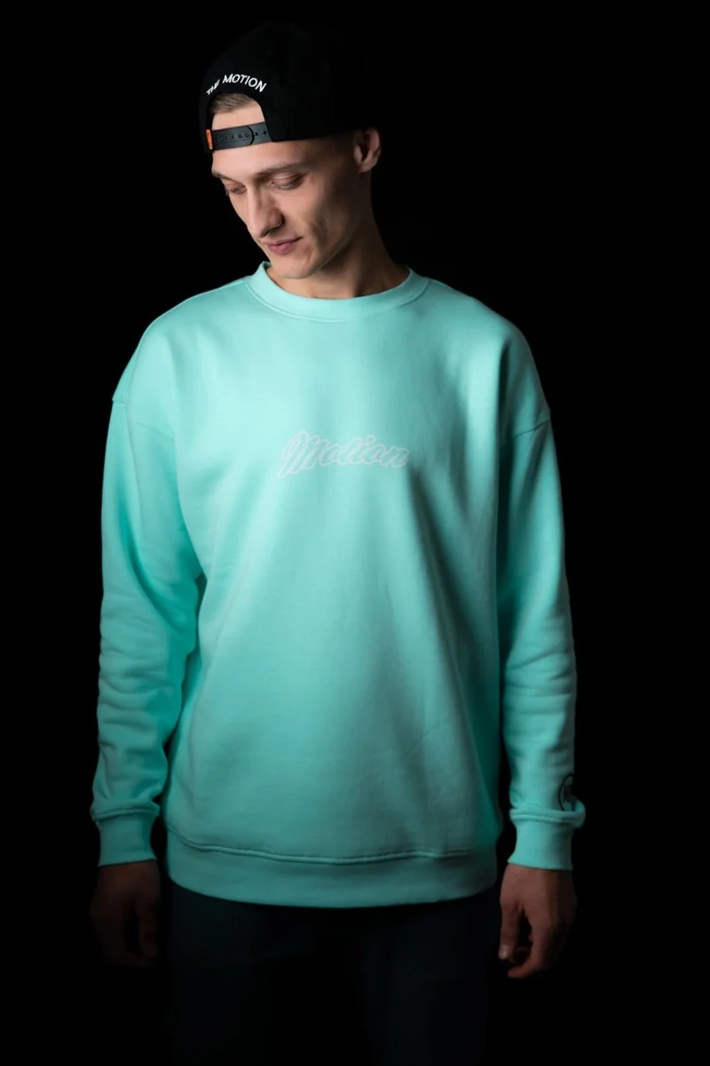 Mint Reflective Crewneck