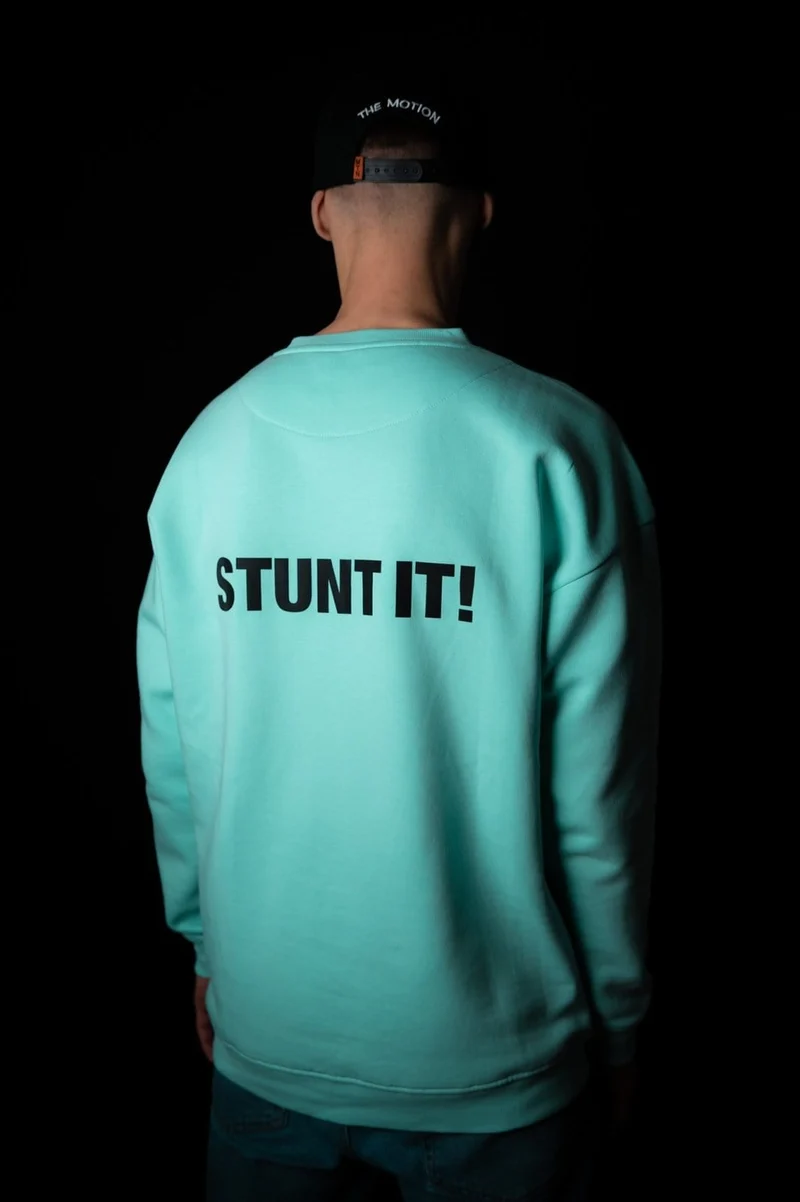 Mint Reflective Crewneck