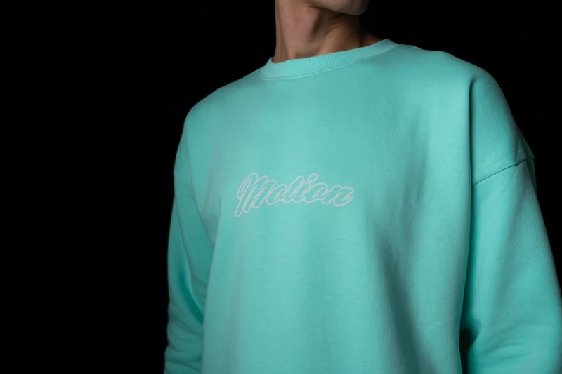 Mint Reflective Crewneck