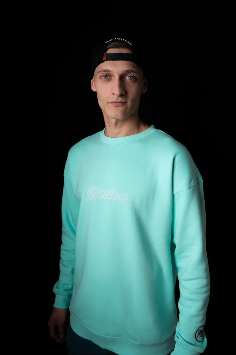 Mint Reflective Crewneck
