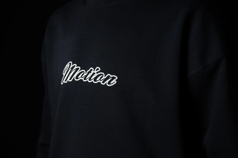 Reflective Crewneck Blue Graphite