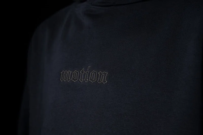 motion Hoodie Blue Graphite