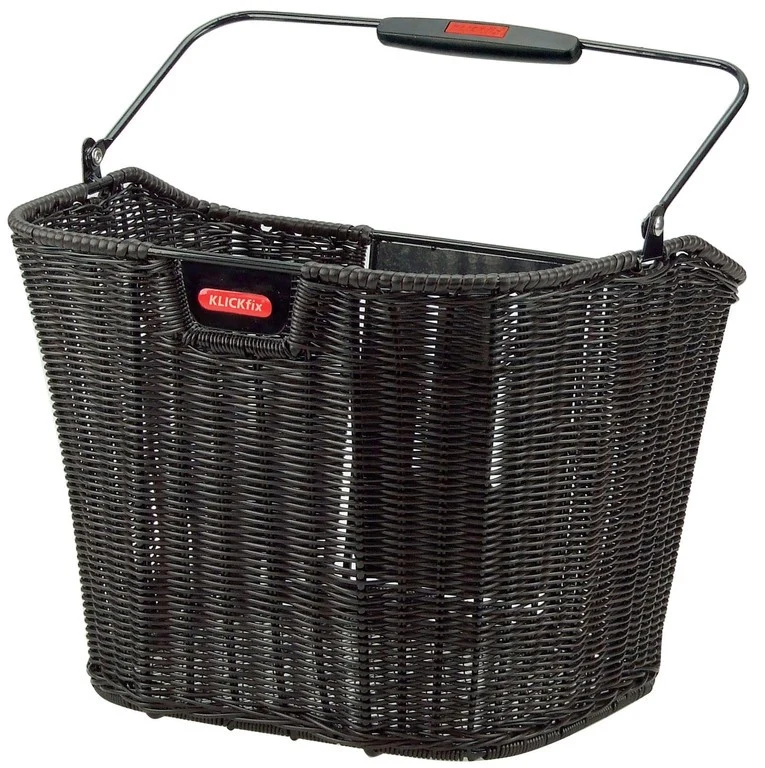 Klickfix Vorderradkorb Structura schwarz