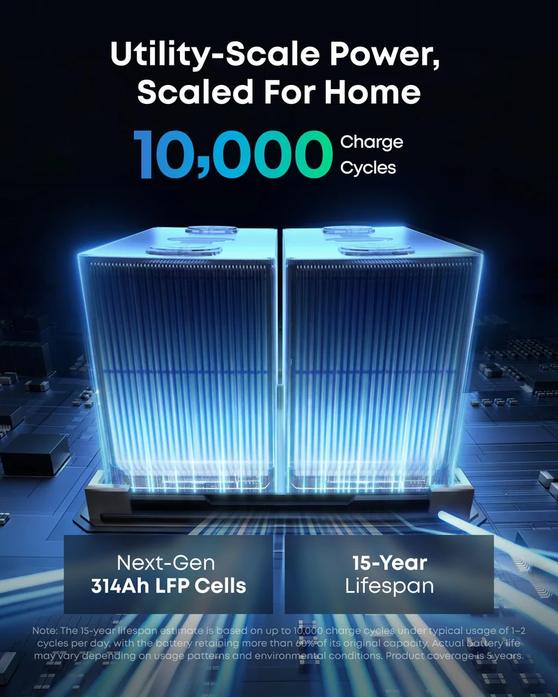 1500W Portable Power Station 2kWh LFP Battery Backup