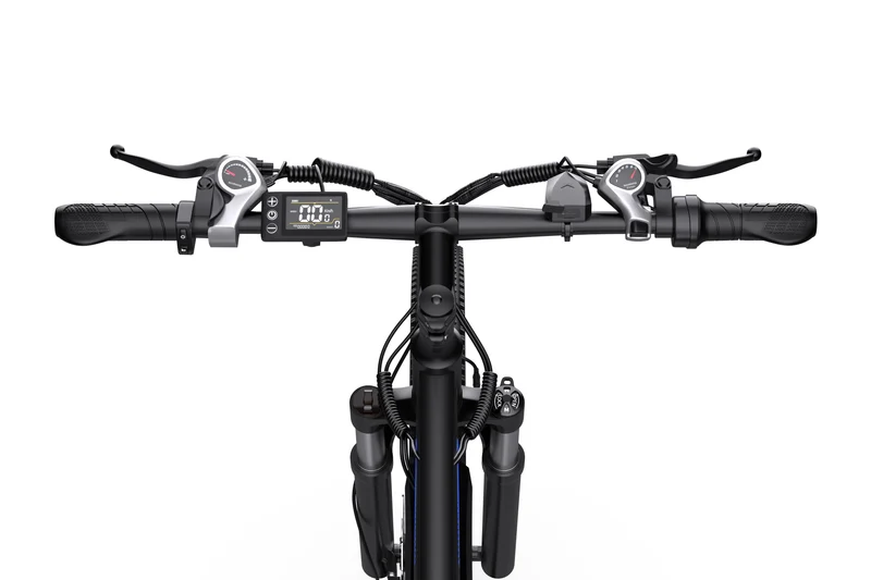 Electric Mountain Bike 750W Motor, 29-Inch Wheels, 48V Battery, Front Suspension