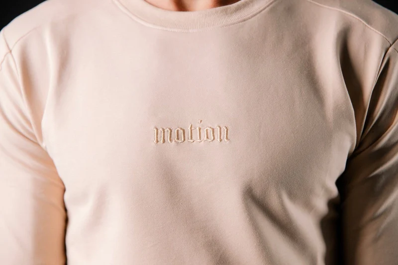 Beige Fitted Motion Longsleeve