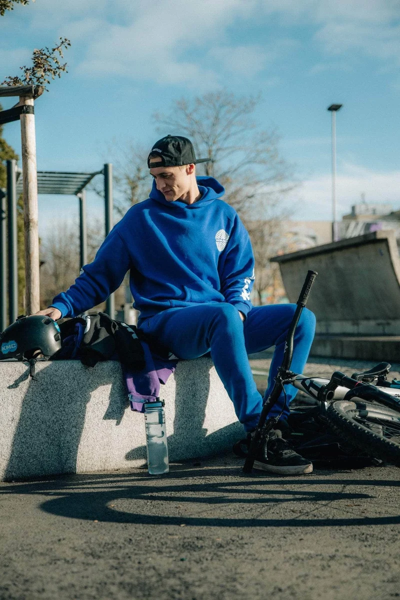 Royal Blue Worldwide Hoodie