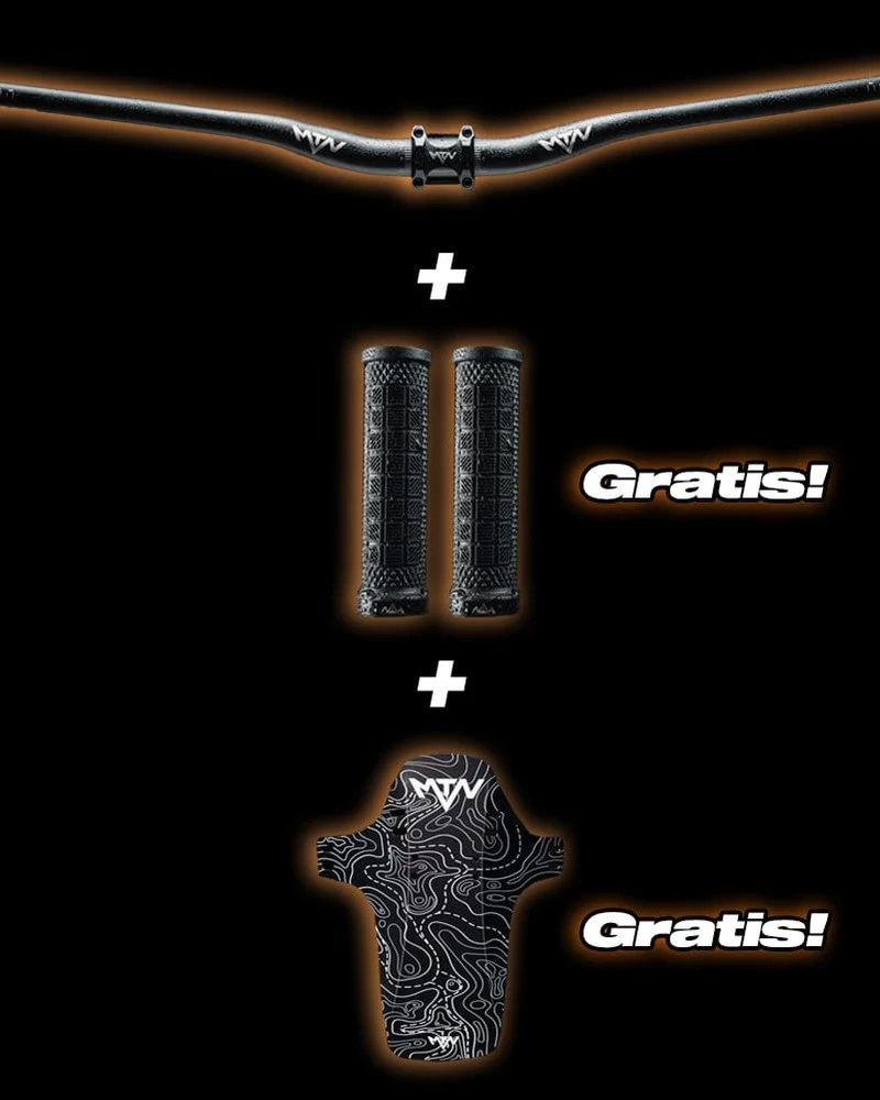 MTN Components Lenker- & Vorbau-Bundle (+GRATIS Griffe & Mudguard!)