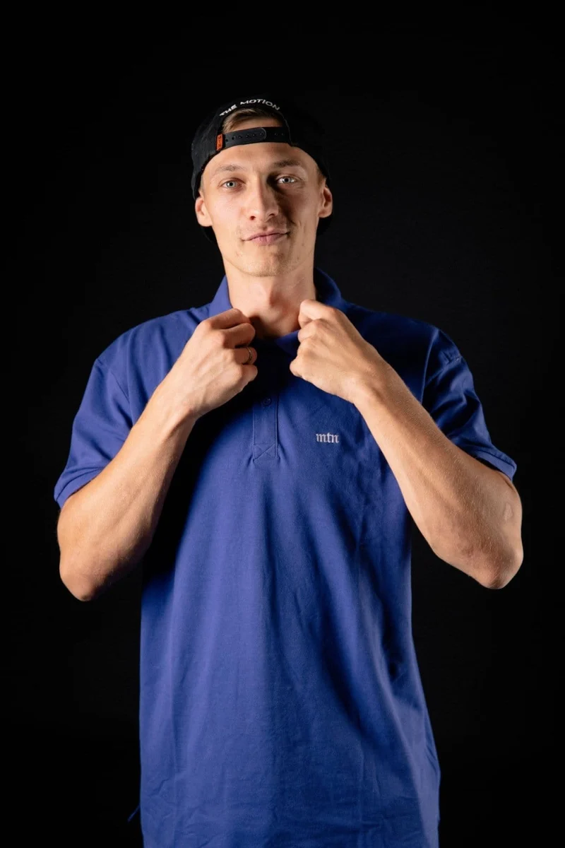 Polo LightBlue High School Shirt