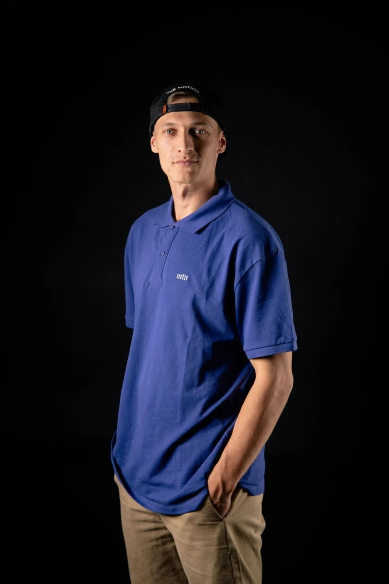Polo LightBlue High School Shirt