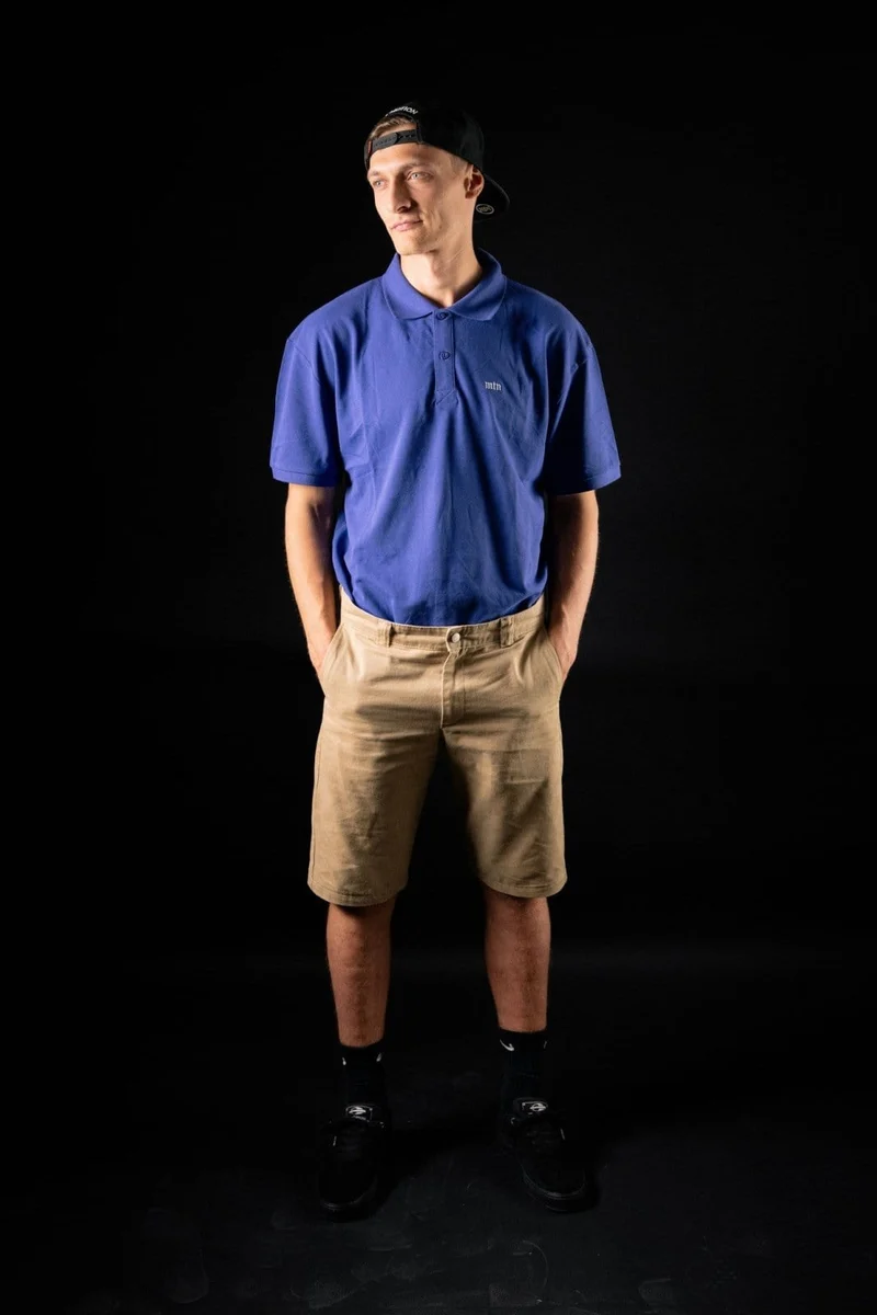 Polo LightBlue High School Shirt
