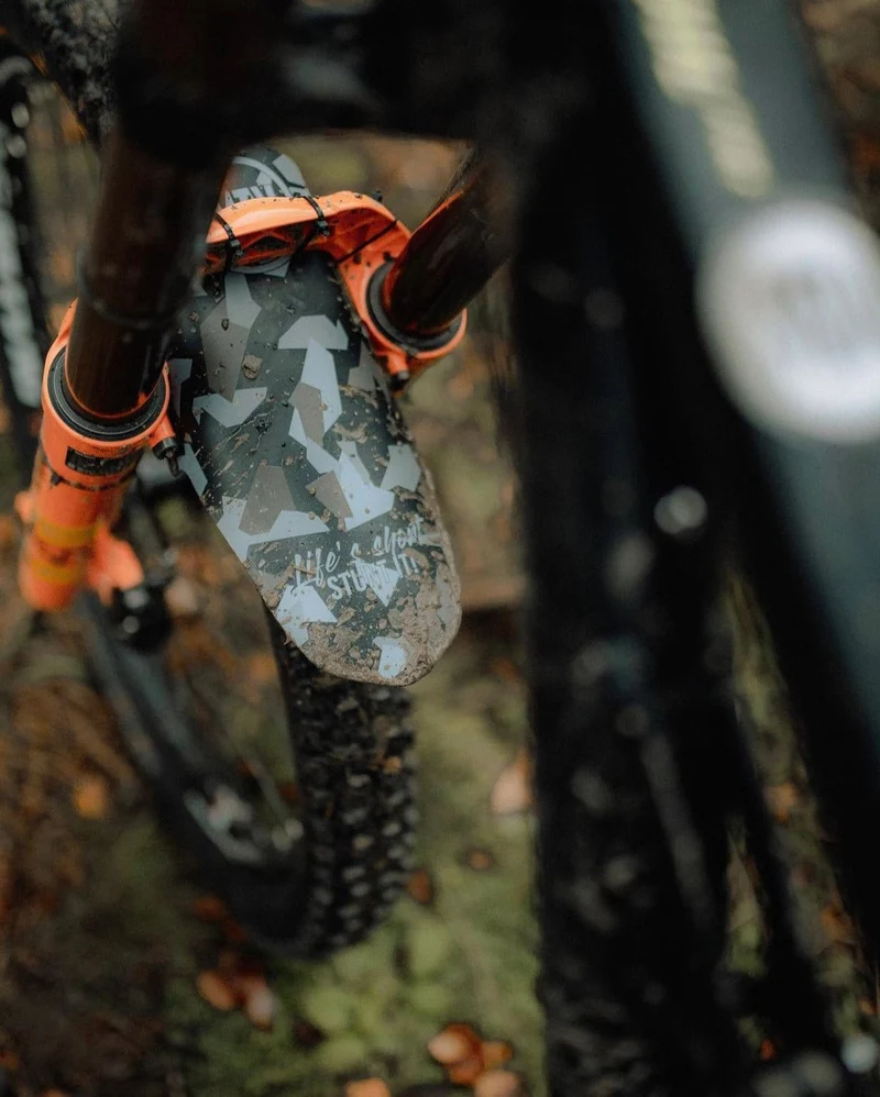 Camo MTB Mudguard (inkl. Kabelbinder)