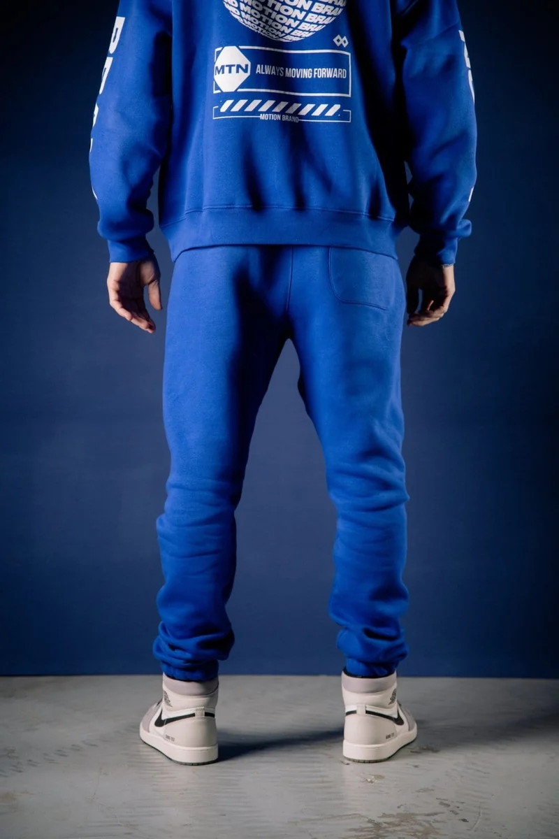 Royal Blue Worldwide Jogging Pants