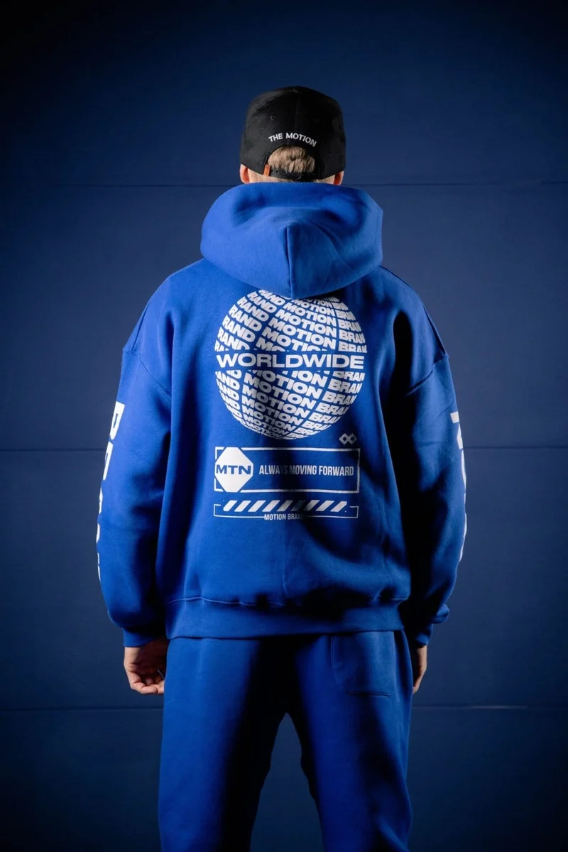 Royal Blue Worldwide Hoodie