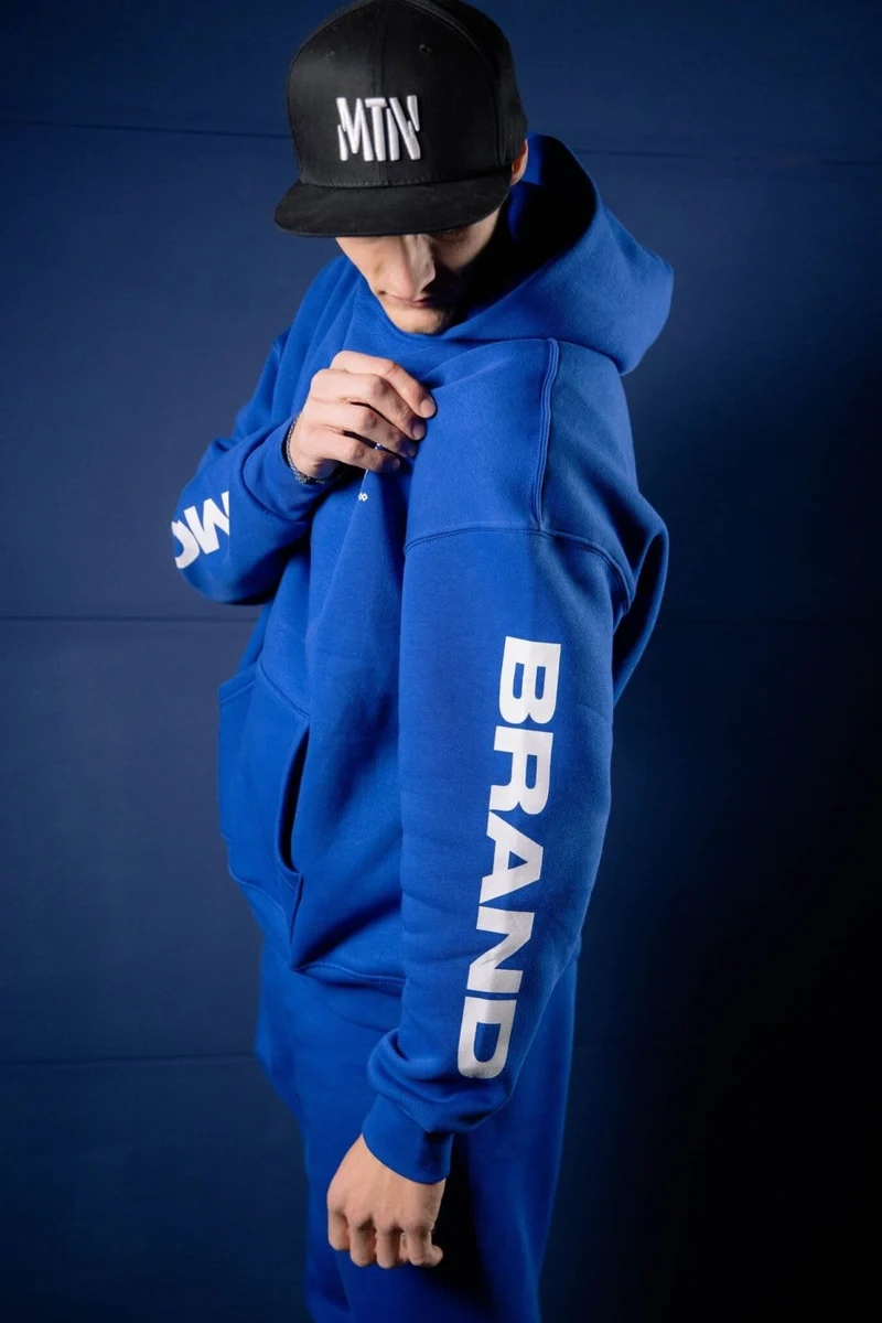 Royal Blue Worldwide Hoodie
