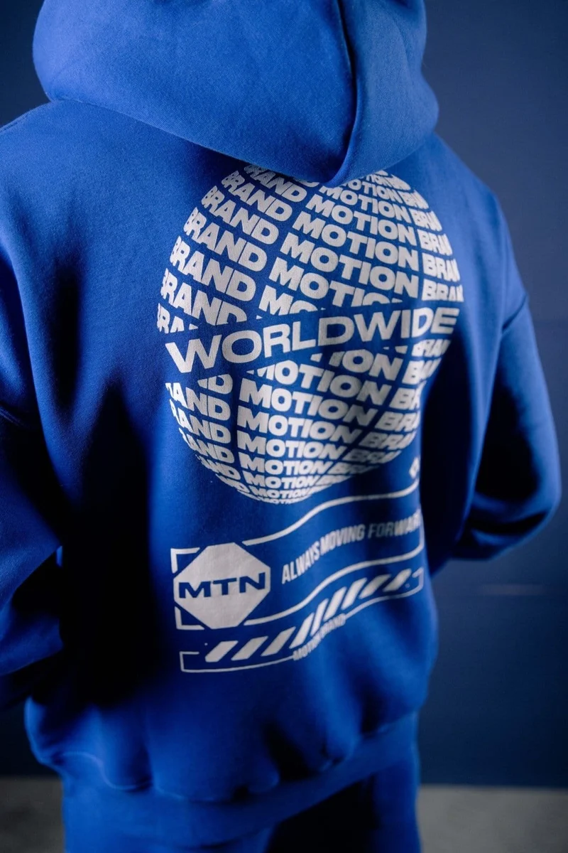 Royal Blue Worldwide Hoodie