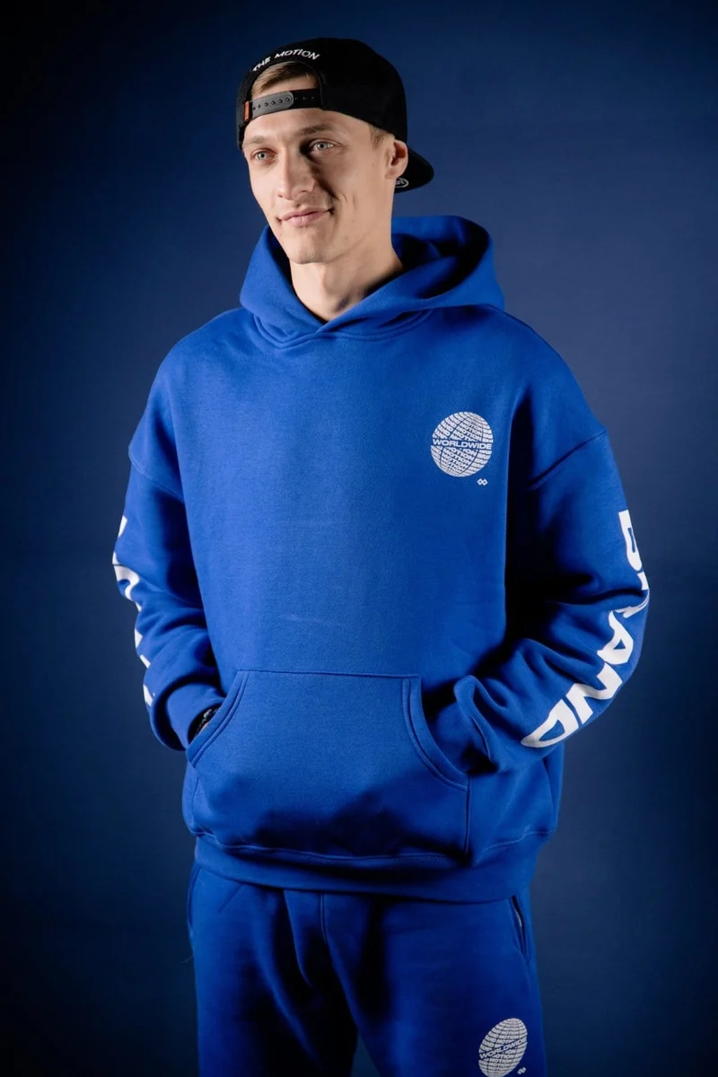 Royal Blue Worldwide Hoodie