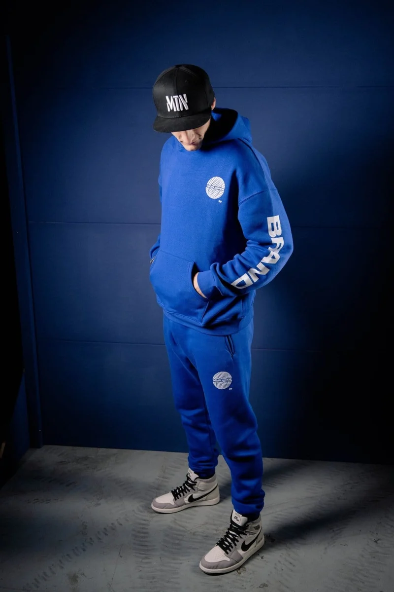 Royal Blue Worldwide Hoodie