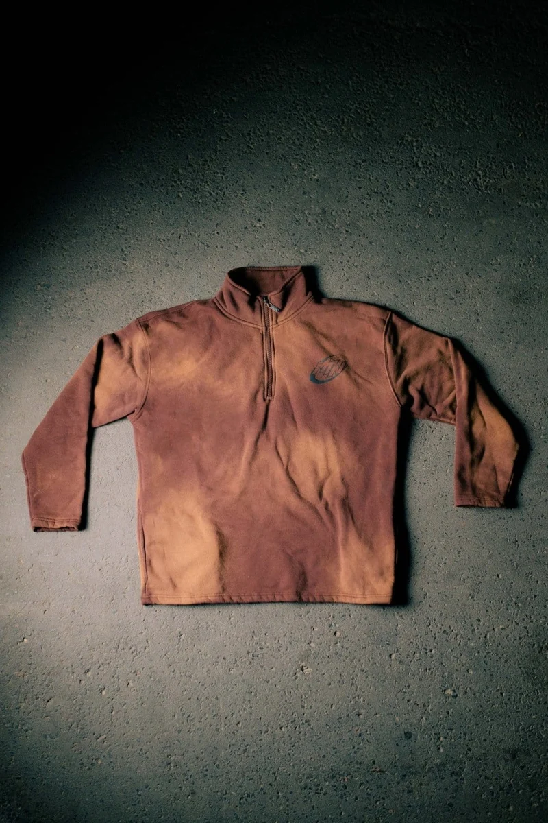 Asteroid Half Zip Sweater