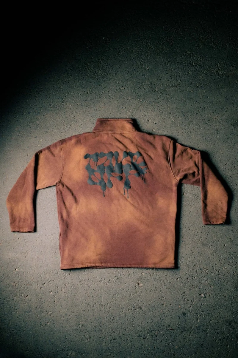 Asteroid Half Zip Sweater