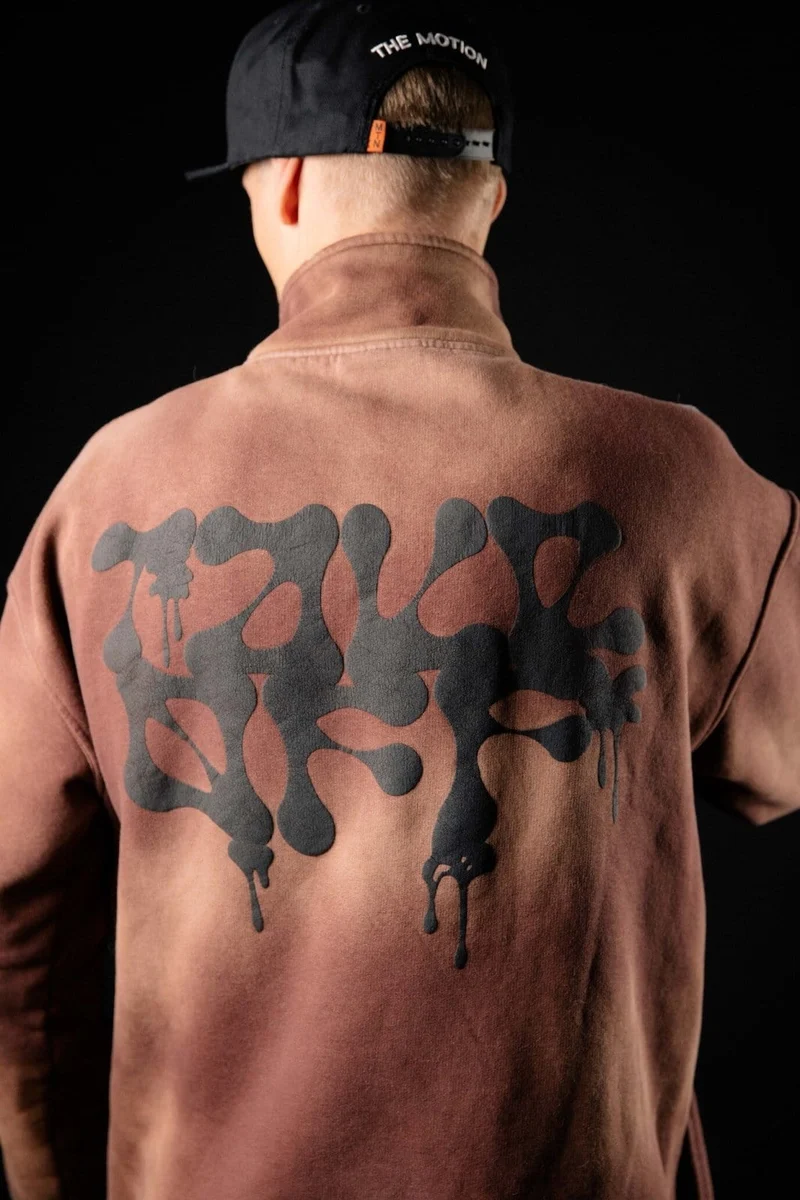 Asteroid Half Zip Sweater