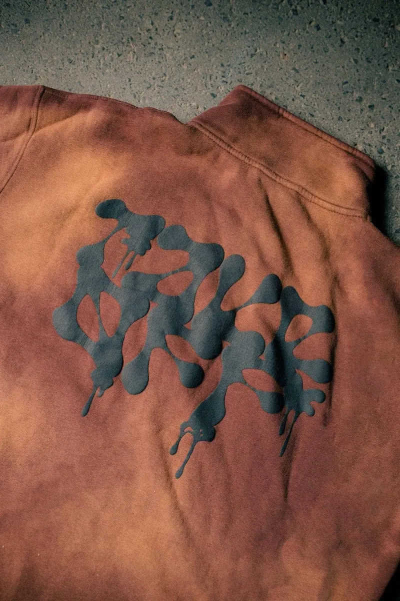 Asteroid Half Zip Sweater