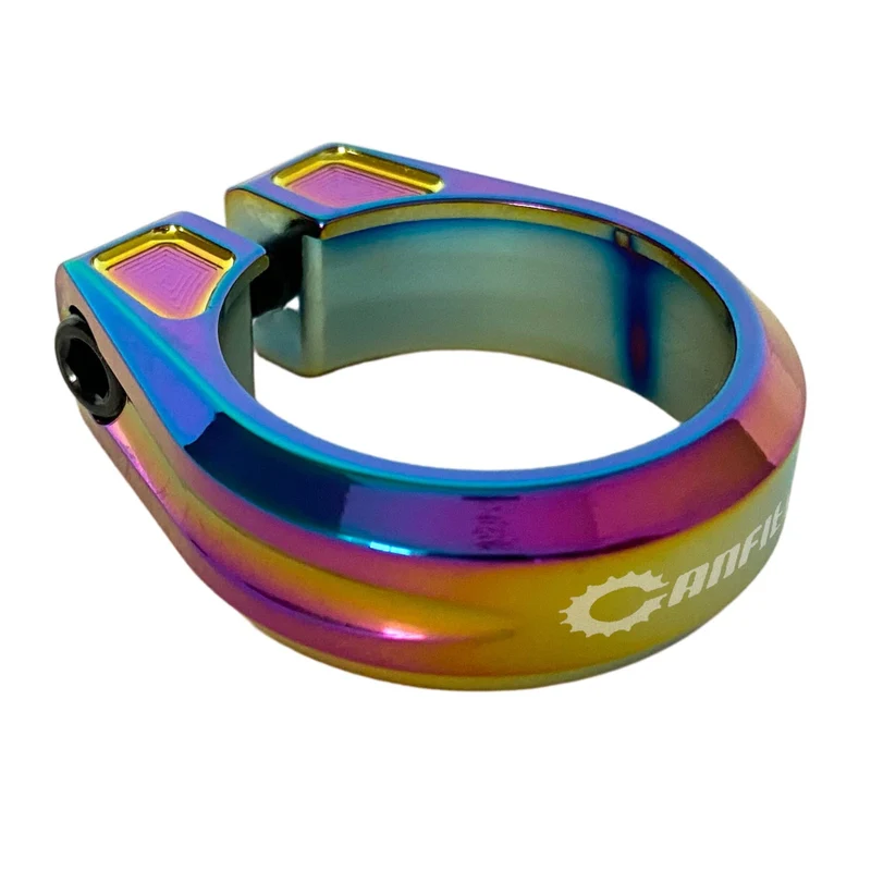 Canfield Limited Edition Oil Slick Seatpost Clamp