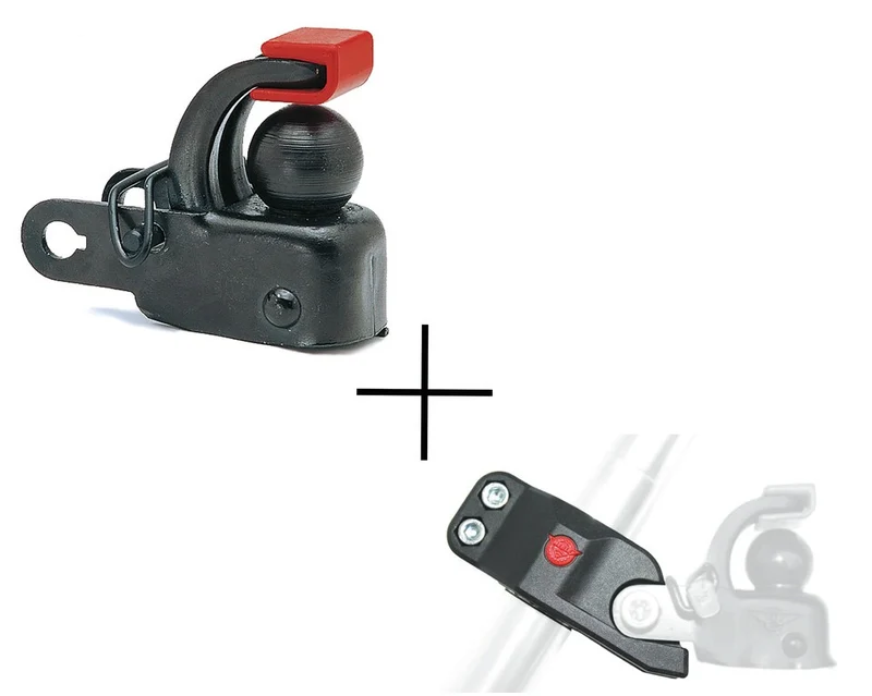 Set Hebie F1 plus Sattelstützadapter für Anhängerkupplung F 1